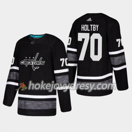 Pánské Hokejový Dres Washington Capitals Braden Holtby 70 Černá 2019 NHL All-Star Adidas Authentic